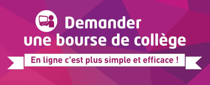 Demander Bourses du collège