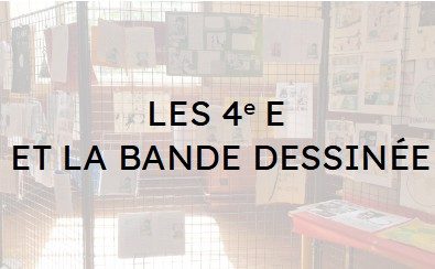 Les 4E et la bande dessinée