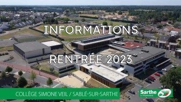 Informations de rentrée