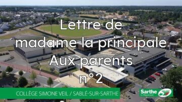 Lettre d’informations de madame la principale n°2