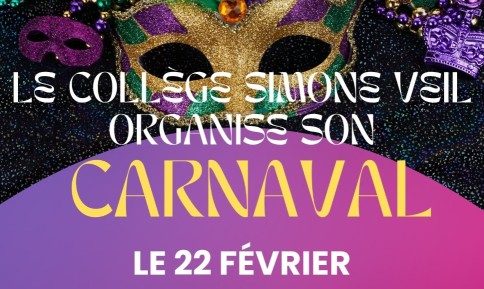 Le collège Simone Veil fête son carnaval !