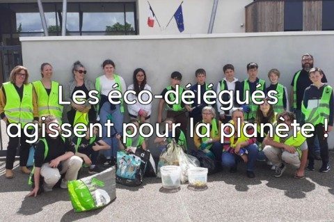 Les éco-délégués agissent pour la planète !